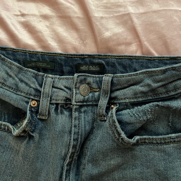 wild fable jeans, highest mom jeans - Picture 2 of 3